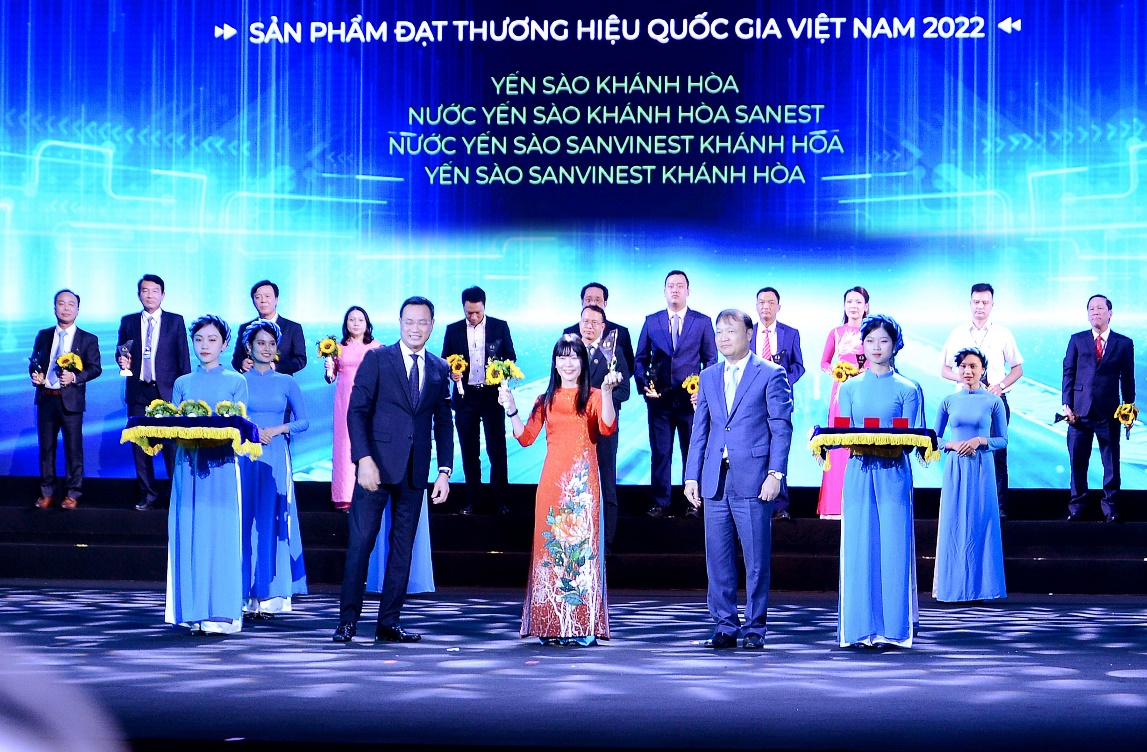 Yến sào Khánh Hòa được vinh danh Thương hiệu Quốc gia năm 2022