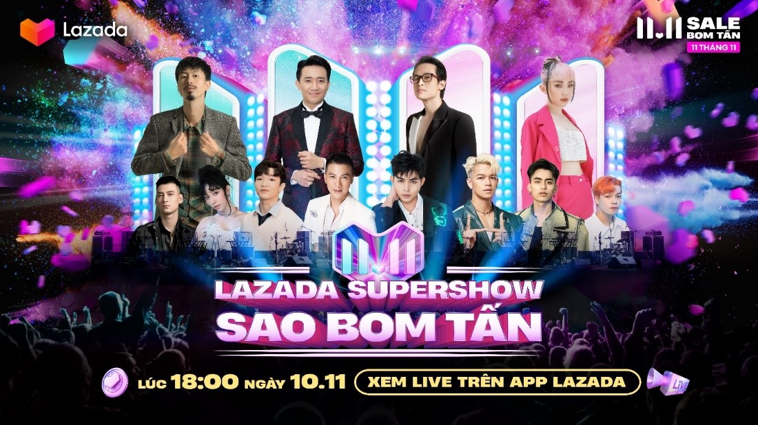 Lazada khởi động lễ hội mua sắm lớn nhất năm - 11.11 Sale Bom Tấn - Ảnh 1.