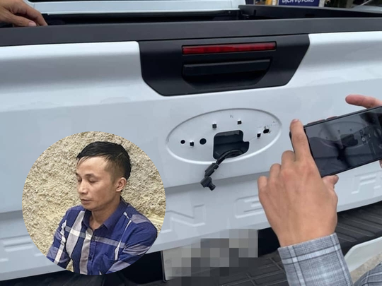 Từ Hà Nội vào Thanh Hóa gây ra hoàng loạt vụ trộm cắp camera lùi, logo ôtô
