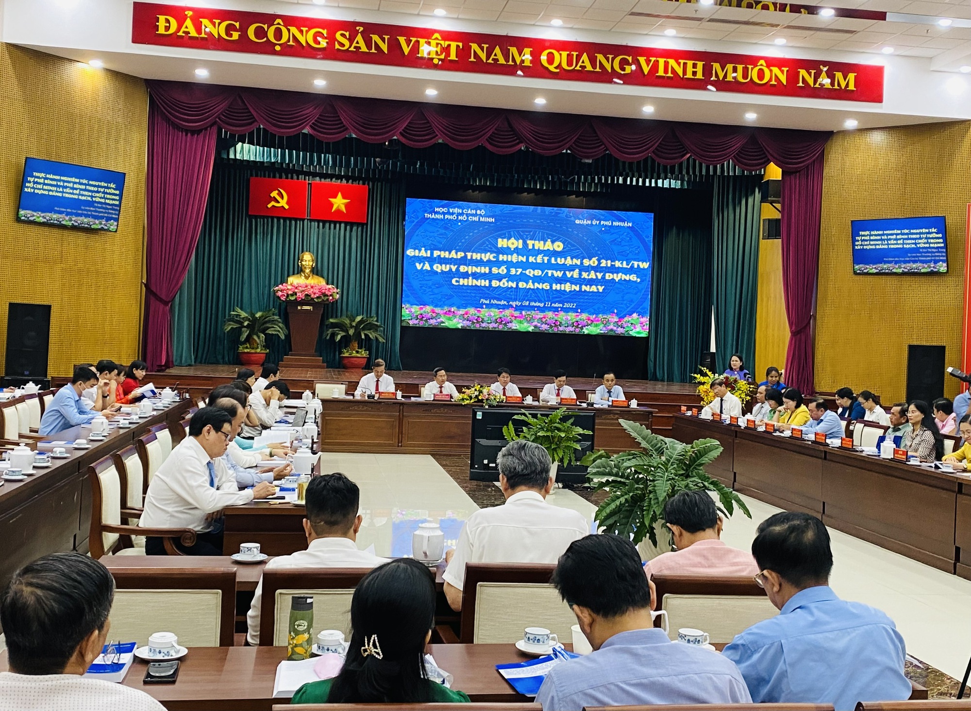 Chống tư tưởng cầu an, không dám nói sự thật - Ảnh 1.
