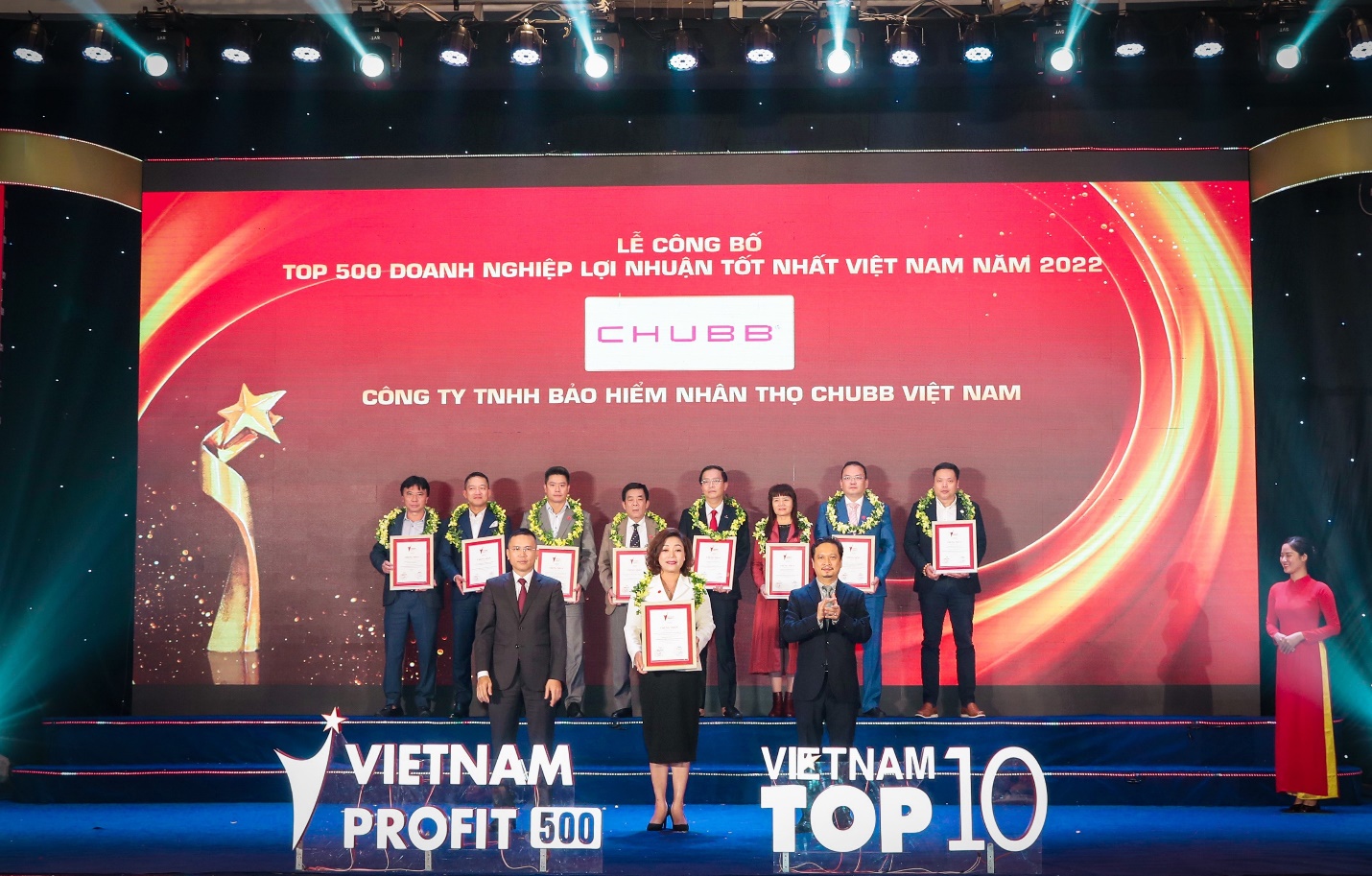 Chubb Life Việt Nam được vinh danh &ldquo;Top 500 doanh nghiệp lợi nhuận tốt nhất Việt Nam&rdquo; - Ảnh 1.