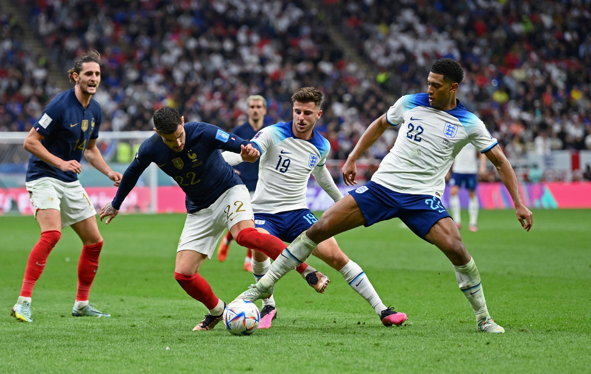 Tuyển Anh dừng bước trước đương kim v&ocirc; địch World Cup - Ảnh 1.