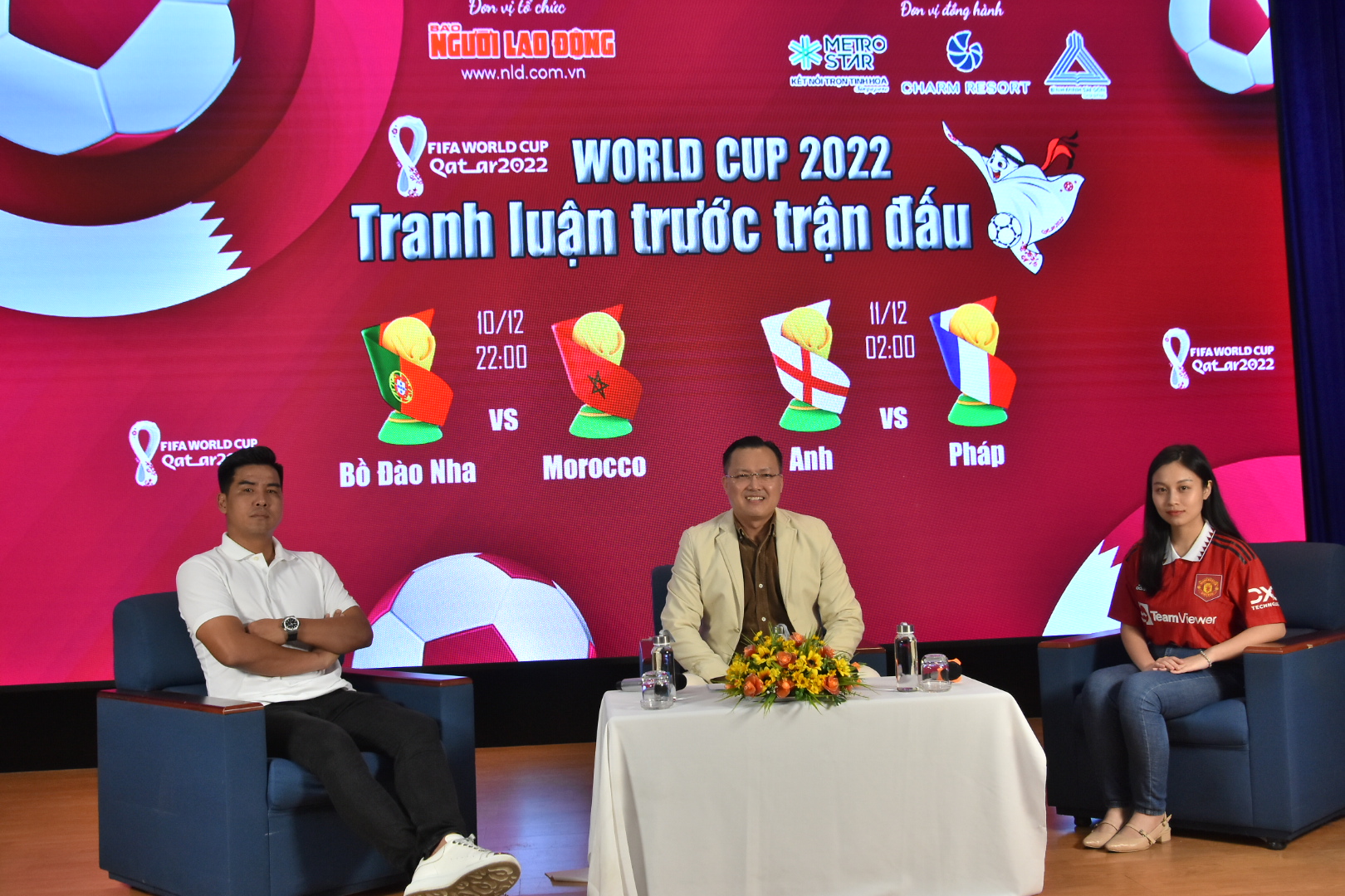 Talkshow World Cup 2022 - Tranh luận trước trận đấu: Anh - Pháp, ai sẽ chiến thắng? - Ảnh 2.