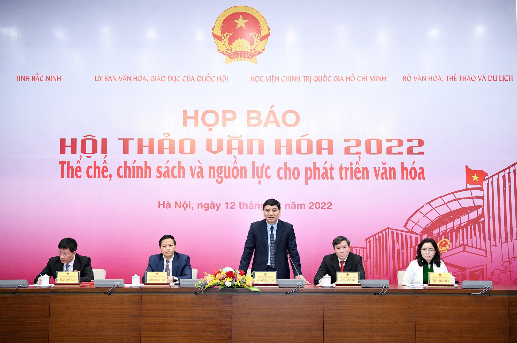 Hơn 800 đại biểu dự hội thảo về nguồn lực cho ph&aacute;t triển văn ho&aacute; - Ảnh 1.