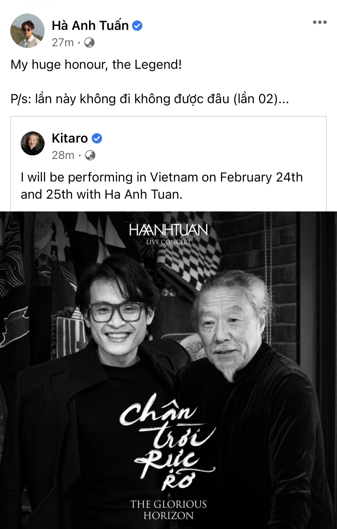 Huyền thoại &acirc;m nhạc Kitaro sẽ biểu diễn c&ugrave;ng H&agrave; Anh Tuấn - Ảnh 2.