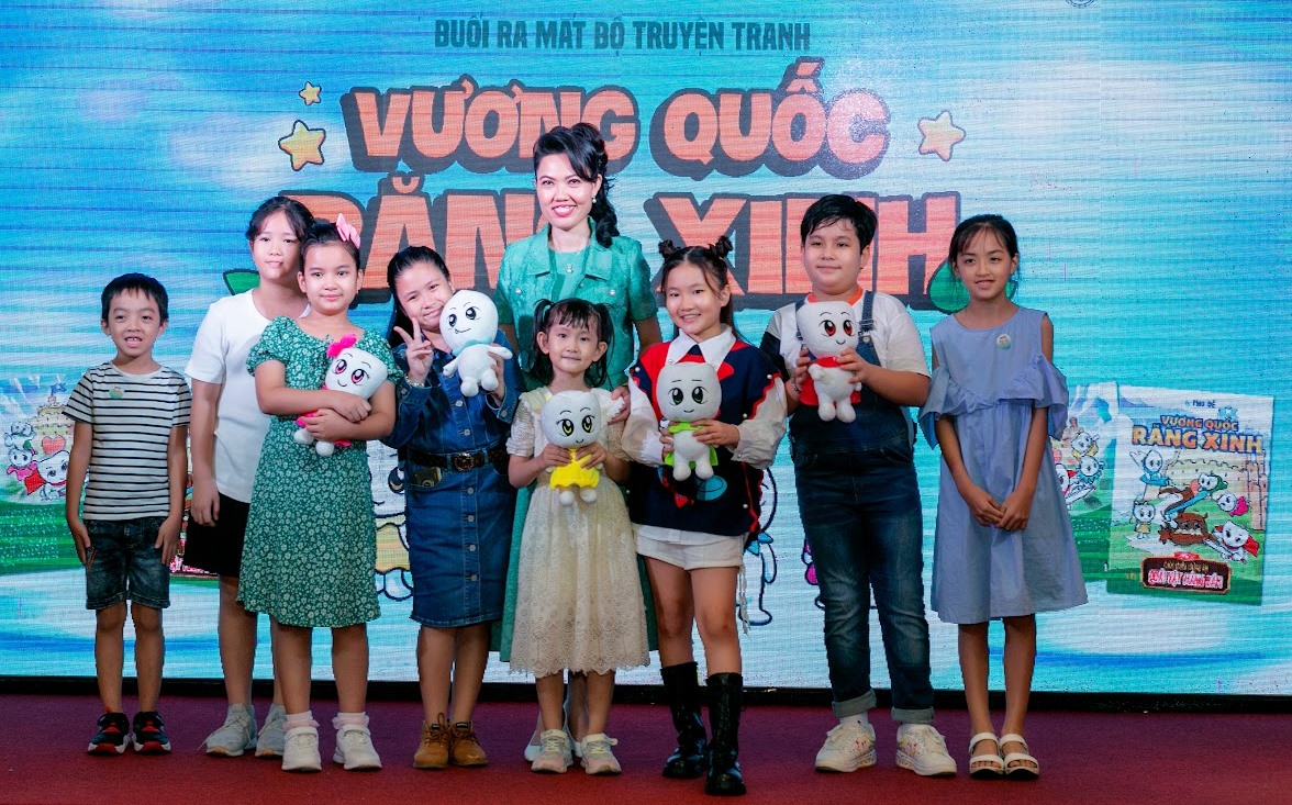 Bác sĩ Thu Dễ gây bất ngờ với bộ truyện tranh Vương quốc răng xinh - Ảnh 5.