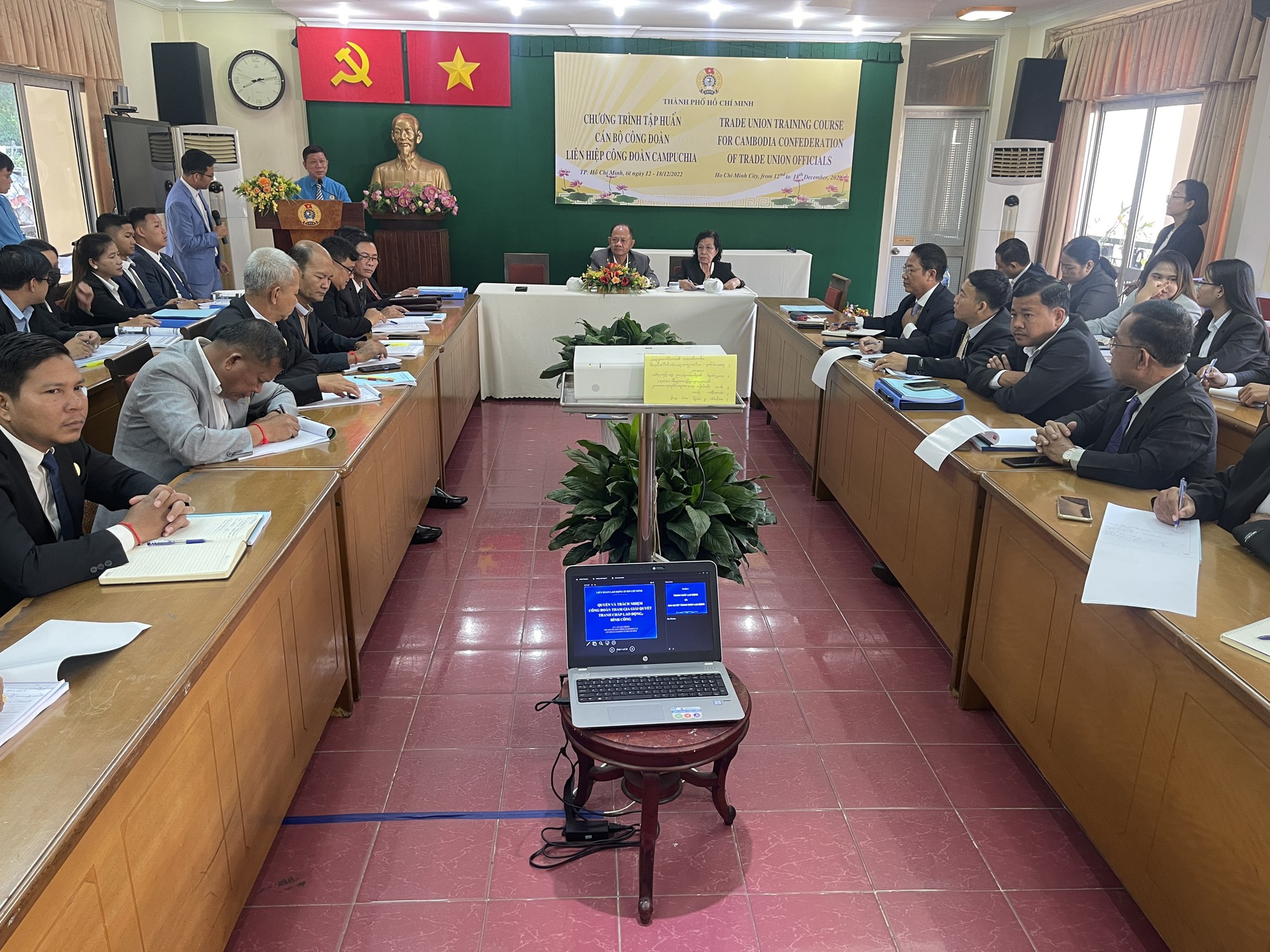 Việt Nam - Campuchia san sẻ kinh nghiệm hoạt động C&ocirc;ng đo&agrave;n - Ảnh 2.