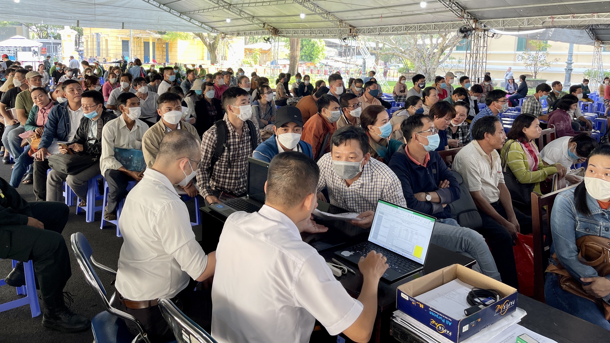 Thêm bị hại đến tòa cập nhật thông tin tham dự phiên xét xử Nguyễn Thái Luyện
