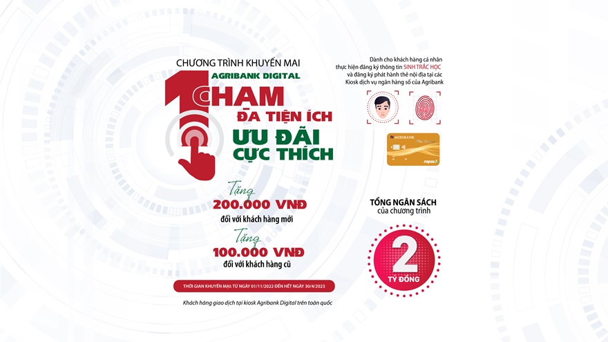 Deal &ldquo;xịn&rdquo; d&agrave;nh cho kh&aacute;ch h&agrave;ng trải nghiệm Agribank Digital - Ảnh 1.