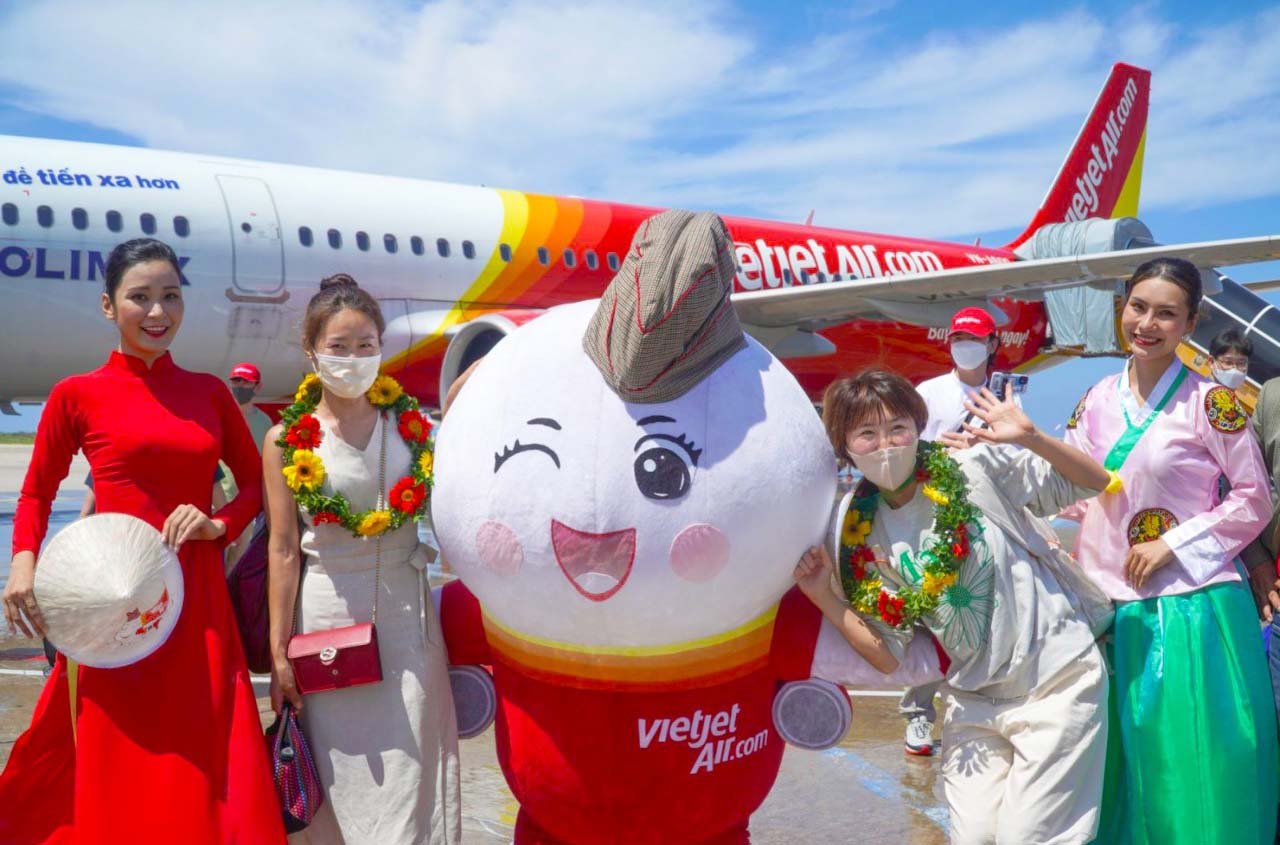 Vietjet mở đường bay kết nối Cần Thơ, Đà Lạt với Seoul