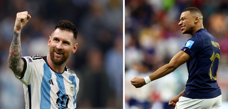 Chung kết trong mơ Pháp - Argentina