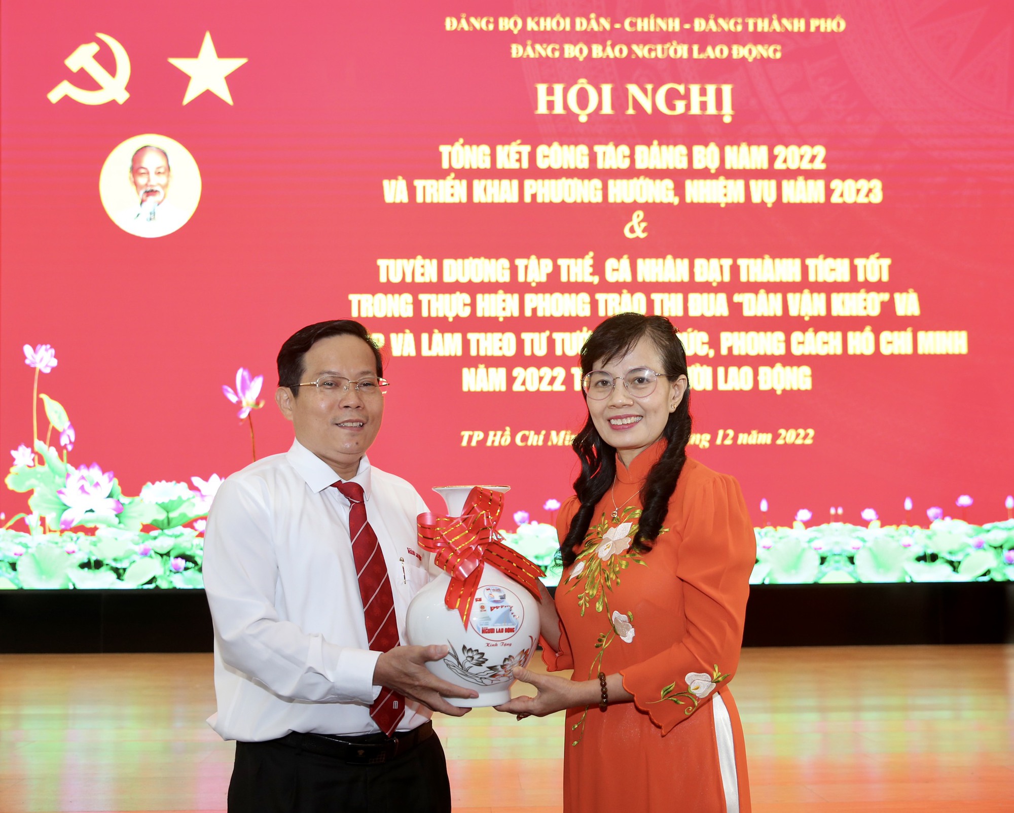 Bà Nguyễn Thị Kim Dung: Phương châm của Báo Người Lao Động rất hay
