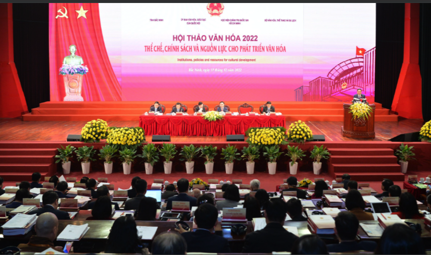 Hoàn thiện thể chế, chính sách phát triển văn hoá là đột phá chiến lược - Ảnh 2.