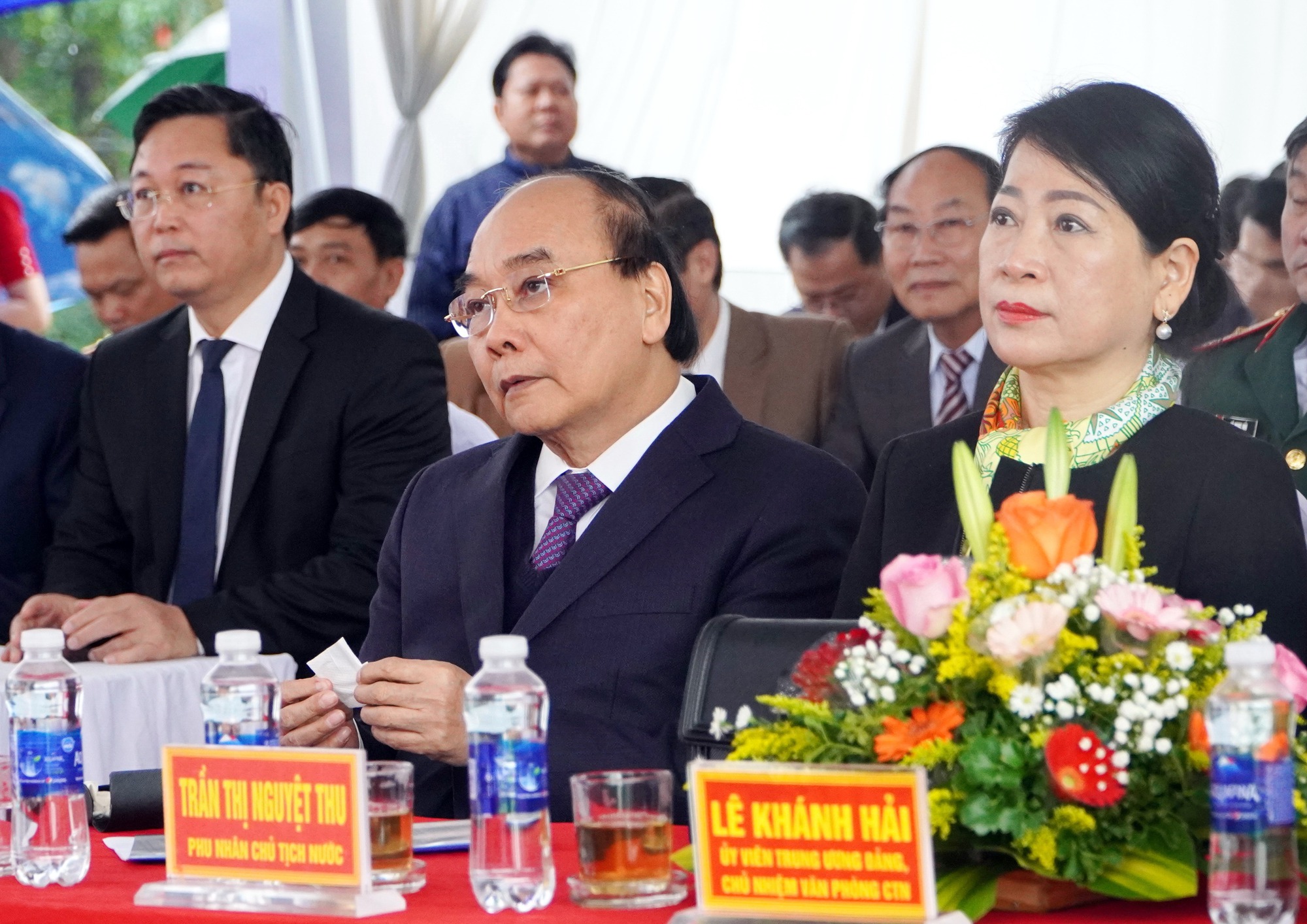 Chủ tịch nước Nguyễn Xuân Phúc dự khánh thành Khu tưởng niệm Hòn Tàu – Đèo Le