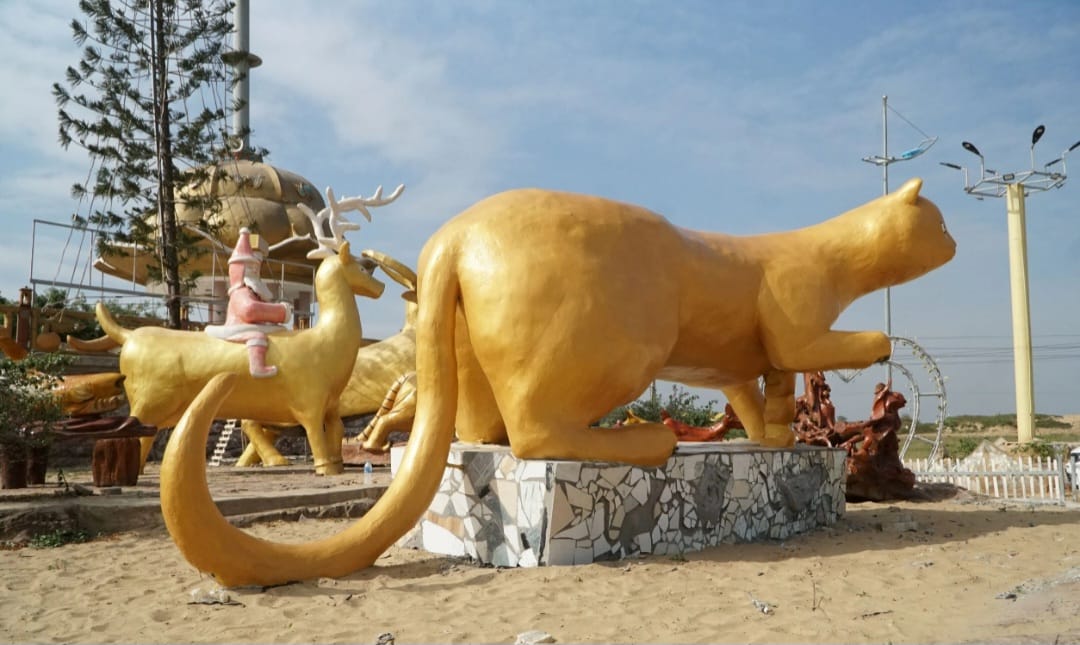 Tượng m&egrave;o giống chuột g&acirc;y tranh c&atilde;i ở Thanh H&oacute;a - Ảnh 2.