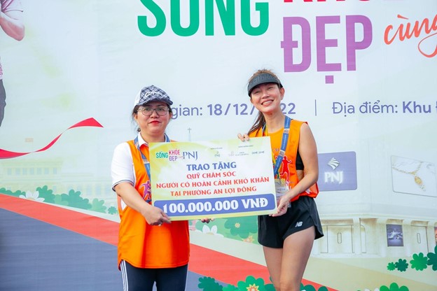 Cùng PNJ: Chạy đôi - Nhân gấp bội sức mạnh của lòng nhân ái
