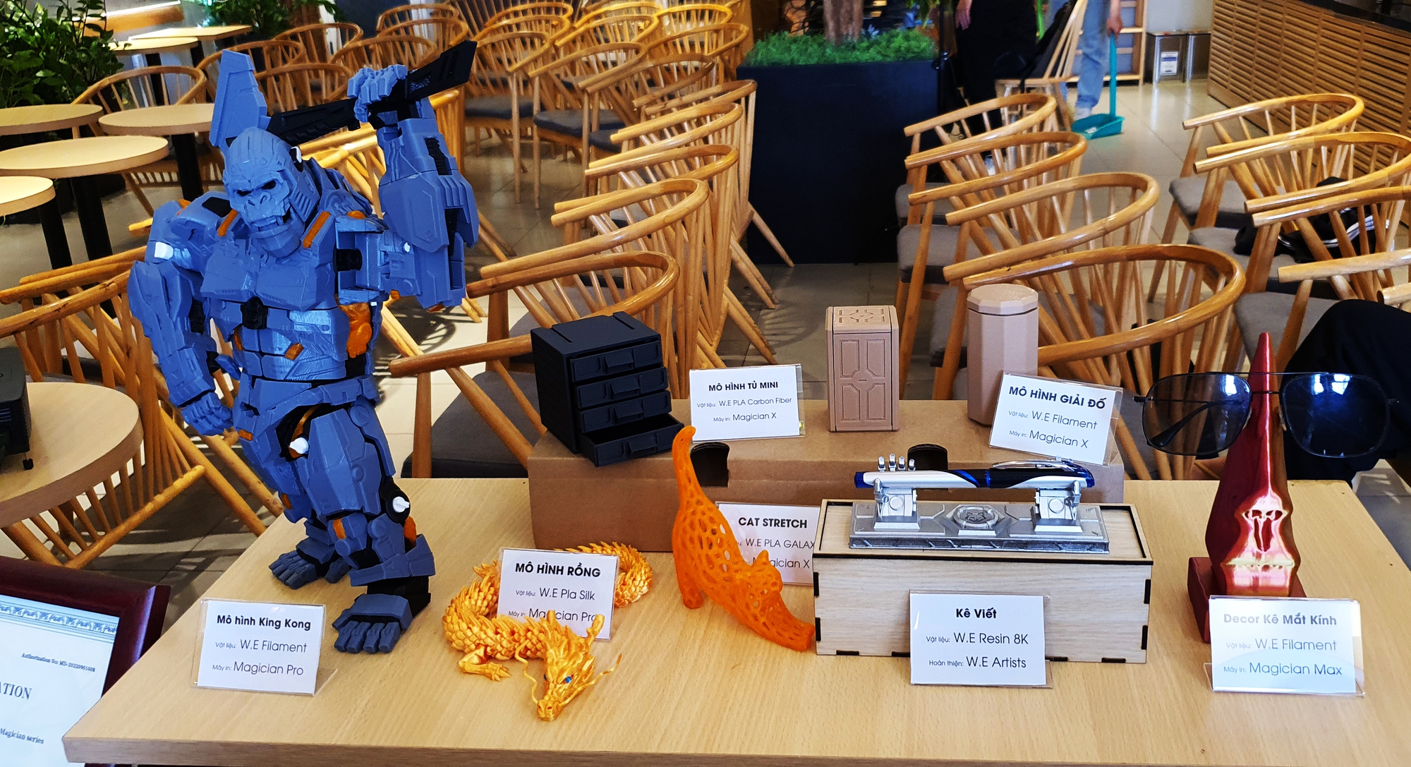 In 3D phổ biến, tiện ích