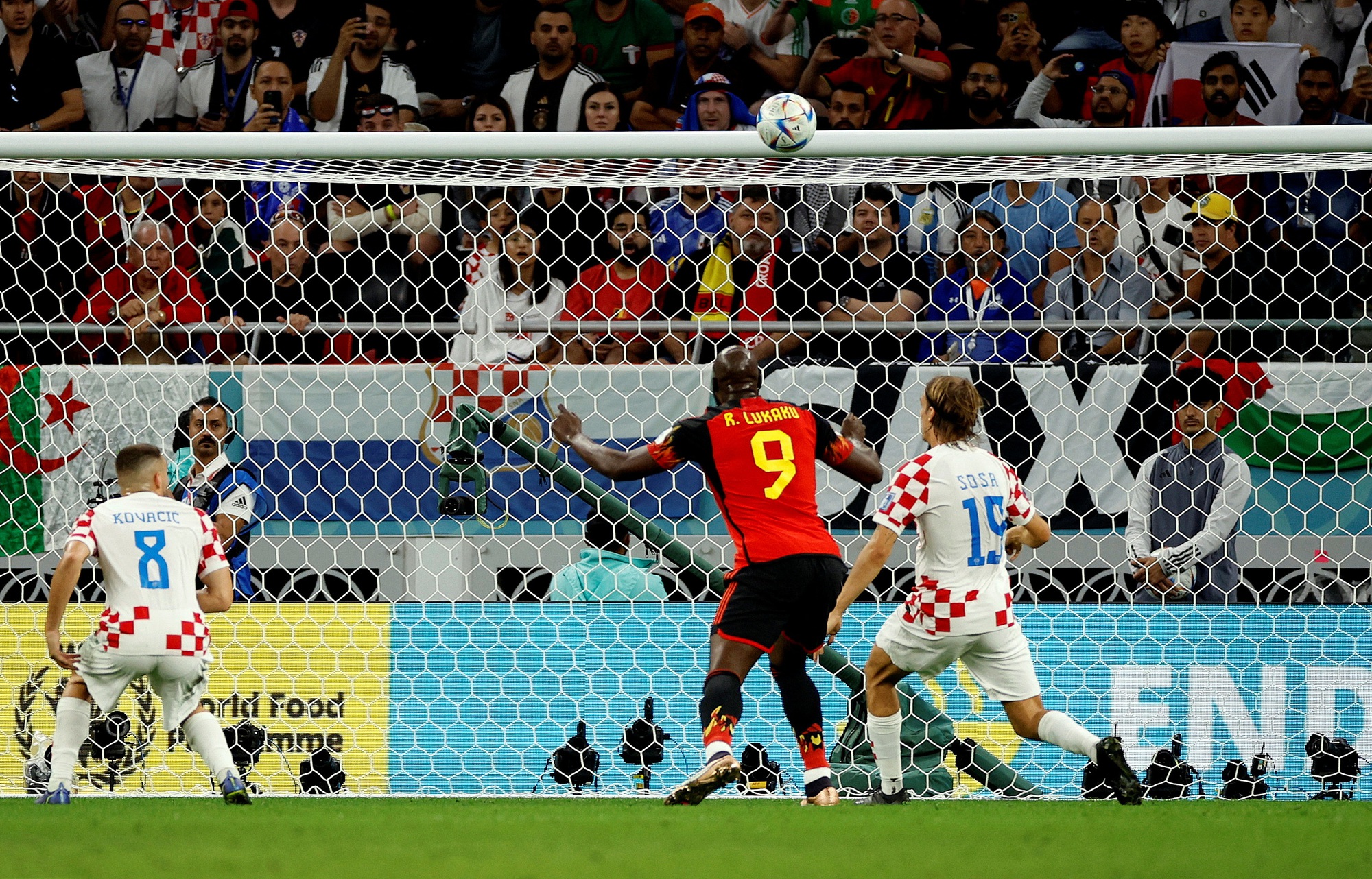 Lukaku h&oacute;a ch&acirc;n gỗ, bỏ lỡ cơ hội ghi b&agrave;n cho tuyển Bỉ - Ảnh 4.