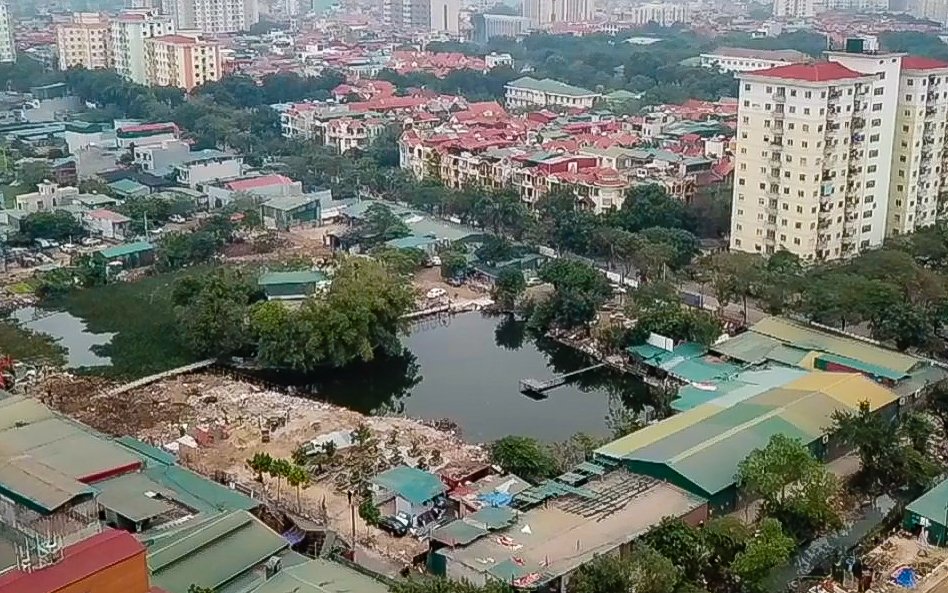 Vi phạm nhỏ lẻ, h&agrave;ng ng&agrave;n m2 Đầm B&ocirc;ng biến mất - Ảnh 2.