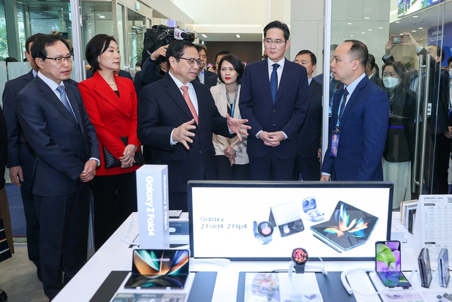 Mong muốn Samsung mở rộng đầu tư, kinh doanh tại Việt Nam