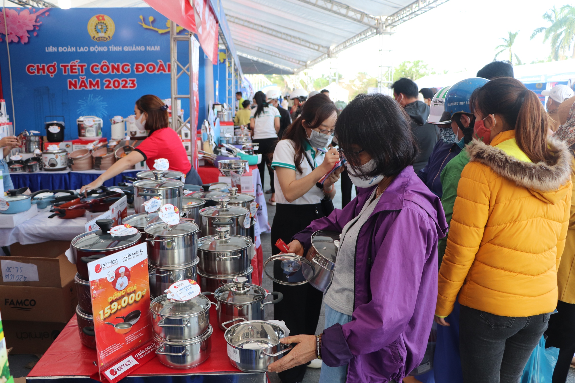 Tưng bừng Chợ Tết Công đoàn năm 2023 tại Quảng Nam - Ảnh 2.