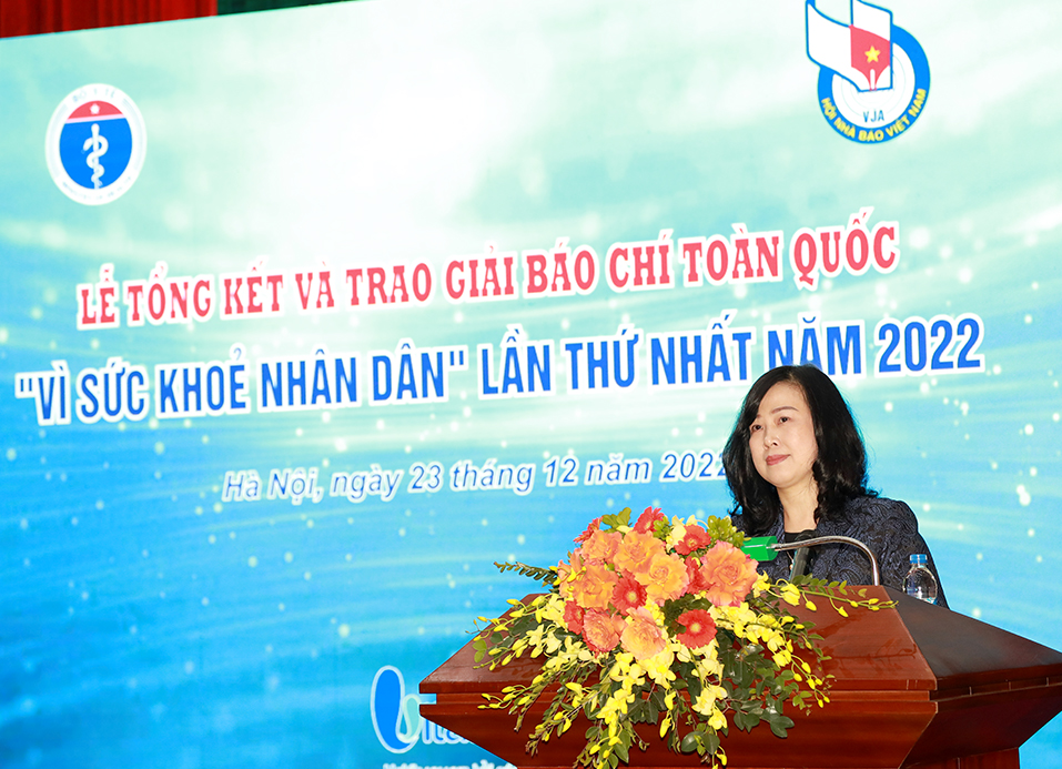 Bộ trưởng Bộ Y tế: Báo chí góp phần nâng cao vị thế ngành y tế Việt Nam