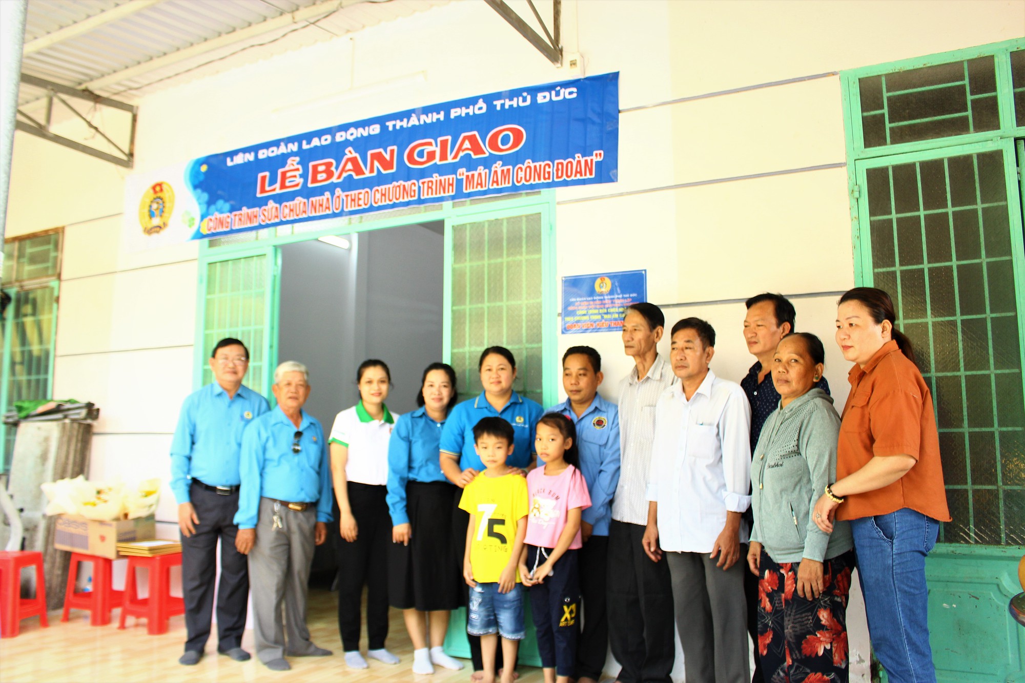 Hỗ trợ đoàn viên nghèo an cư