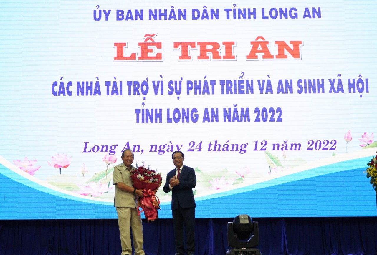 Long An vận động gần 500 tỉ đồng thực hiện an sinh xã hội - Ảnh 2.