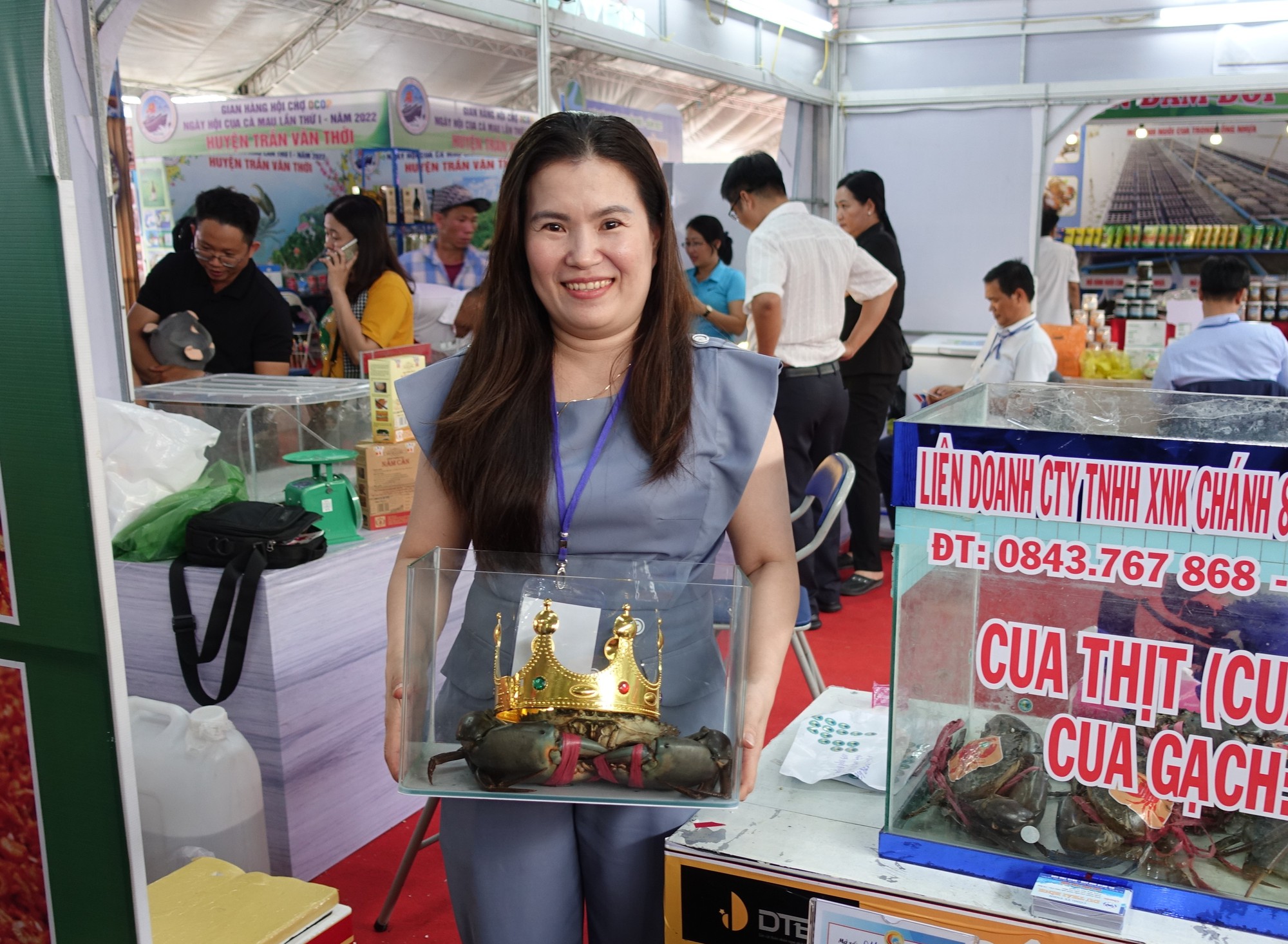 Đ&atilde; mắt với cua C&agrave; Mau khổng lồ - Ảnh 7.