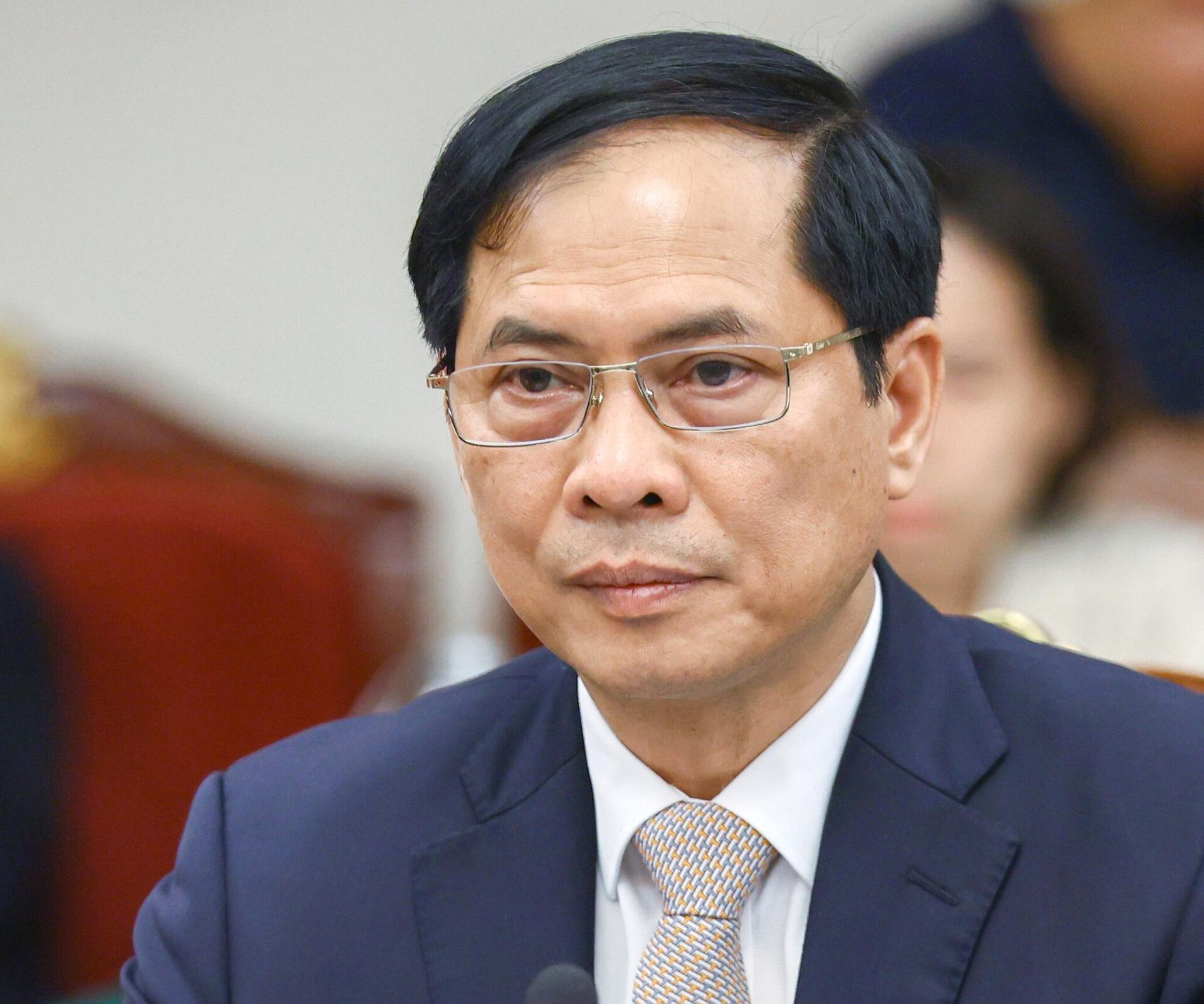 Bộ Ch&iacute;nh trị ph&ecirc; b&igrave;nh nghi&ecirc;m khắc Bộ trưởng Bộ Ngoại giao B&ugrave;i Thanh Sơn - Ảnh 1.