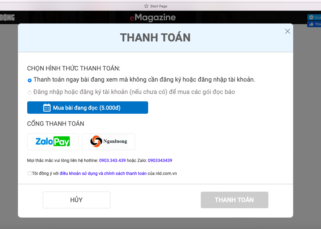 B&aacute;o Người Lao Động th&ecirc;m k&ecirc;nh thanh to&aacute;n D&Agrave;NH CHO BẠN ĐỌC VIP - Ảnh 2.