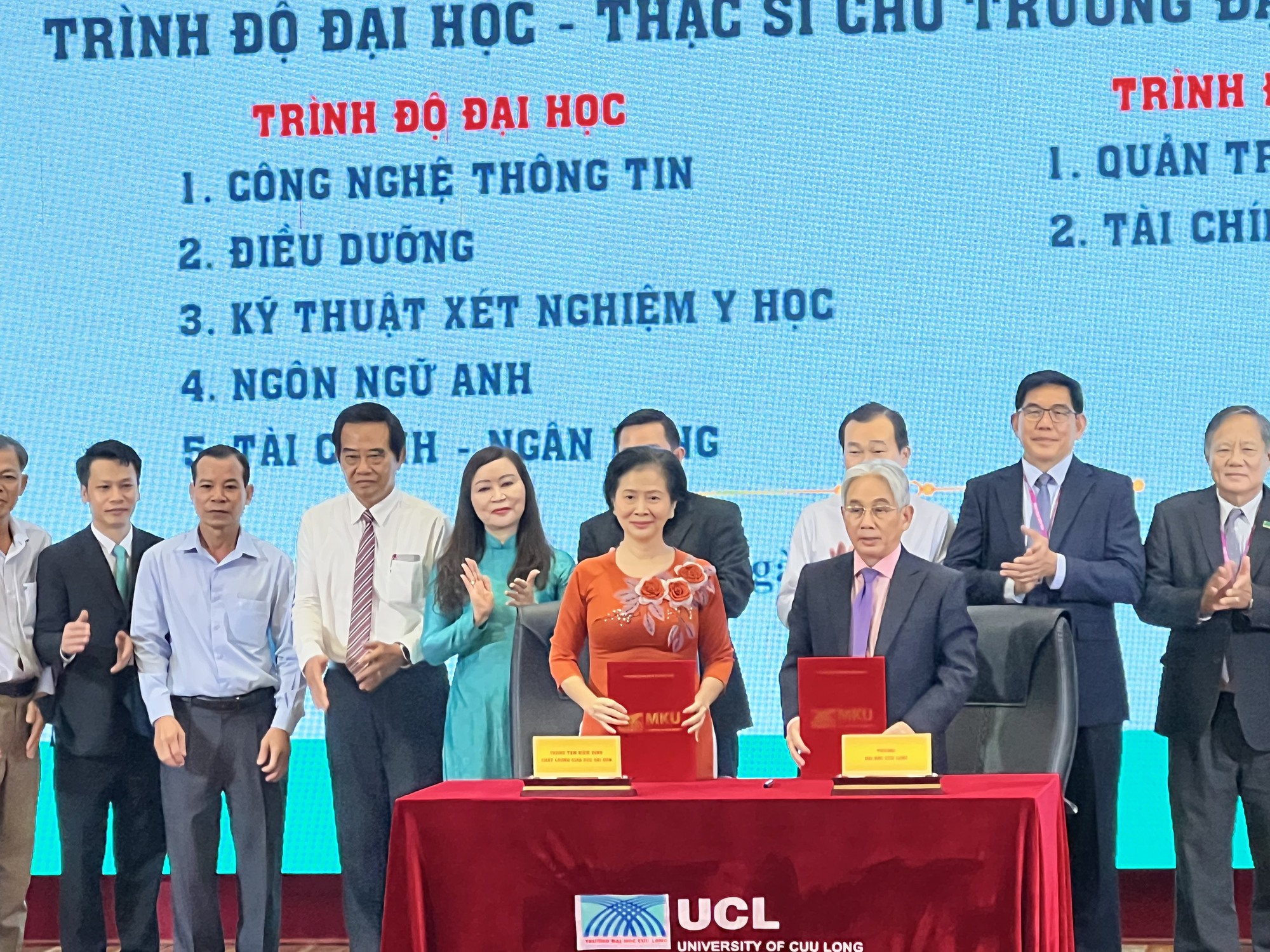 Trường ĐH Cửu Long nhận giấy chứng nhận kiểm định chất lượng 7 chương tr&igrave;nh đ&agrave;o tạo - Ảnh 4.