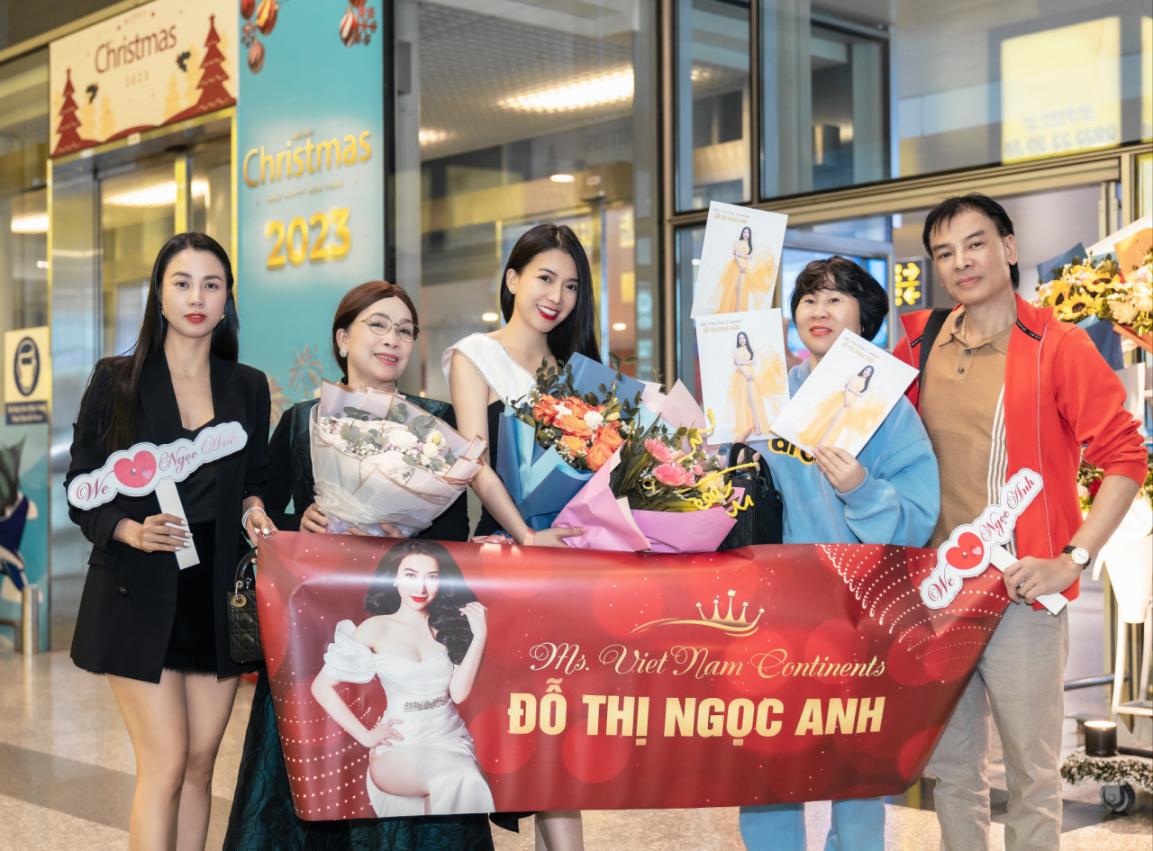 Hoa hậu Đỗ Thị Ngọc Anh được mẹ ruột ra tận s&acirc;n bay đ&oacute;n - Ảnh 6.