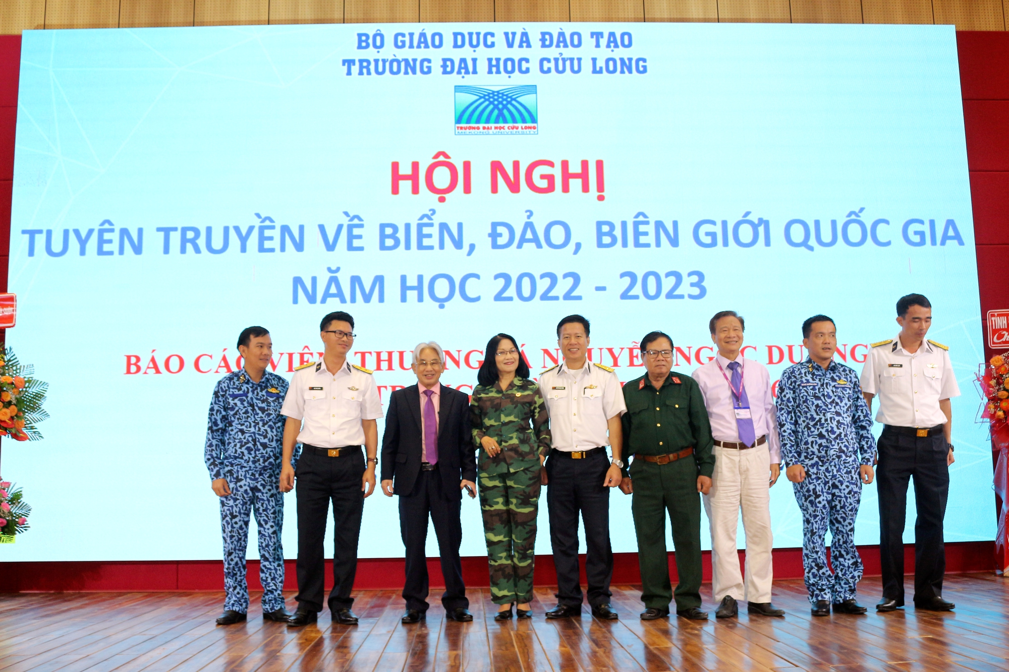 Trường ĐH Cửu Long tổ chức hội nghị tuyên truyền biển, đảo
