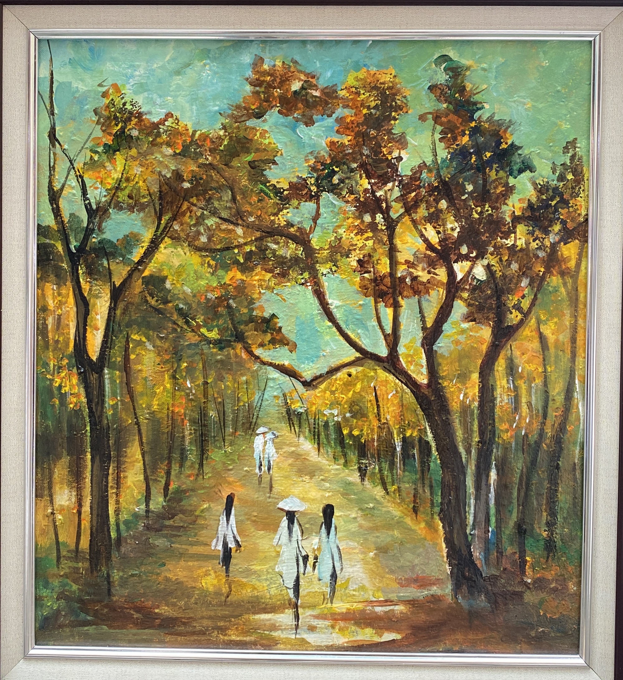 Triển lãm tranh quyên tiền ủng hộ trẻ em mồ côi do đại dịch COVID-19 - Ảnh 3.