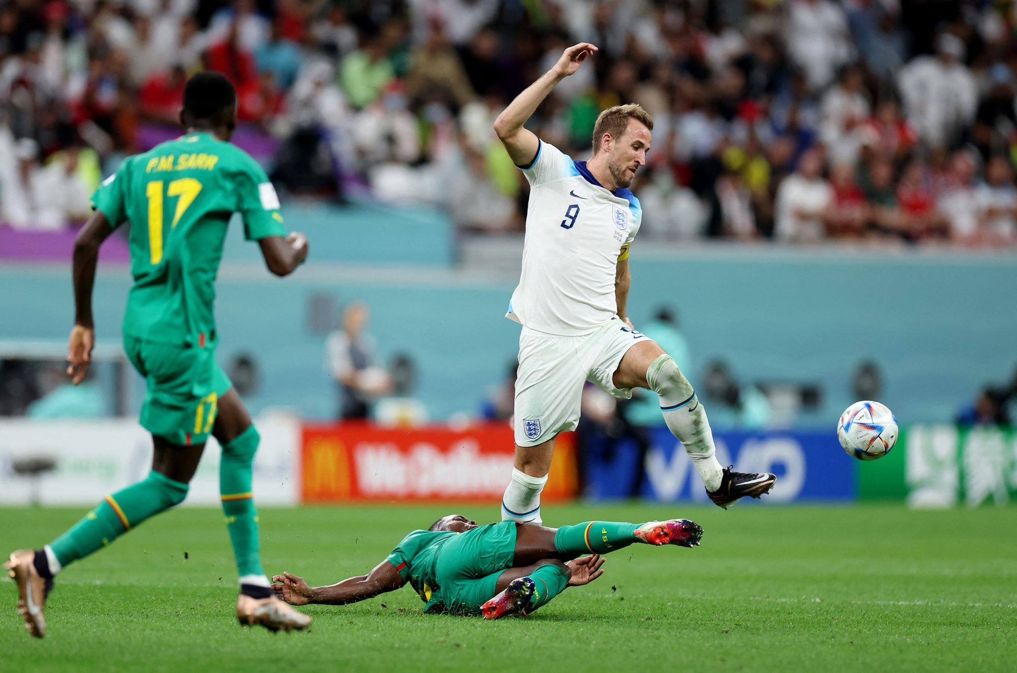 Harry Kane nổ súng, tuyển Anh đè bẹp nhà vô địch châu Phi - Ảnh 12.