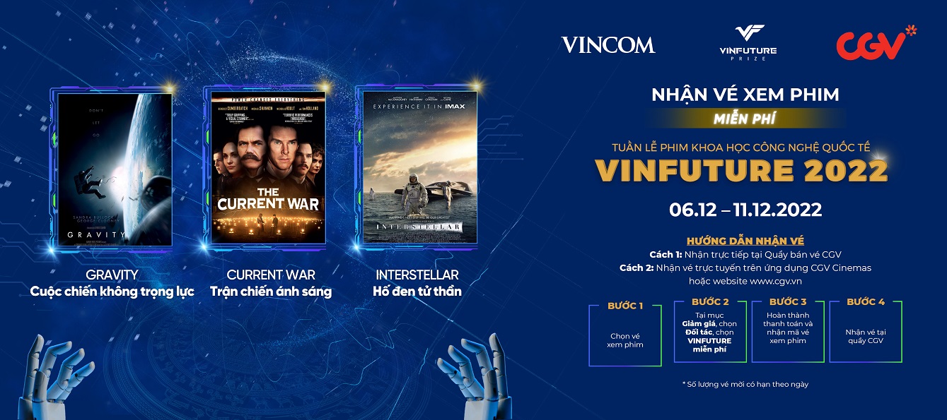 Tuần lễ phim Khoa học C&ocirc;ng nghệ VinFuture 2022  - Ảnh 1.