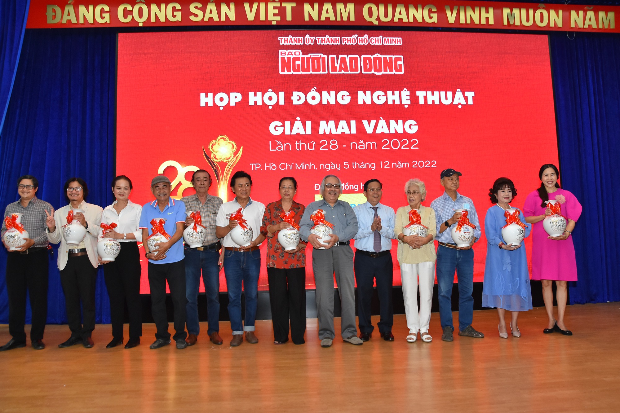 Hội đồng Nghệ thuật Giải Mai Vàng lần thứ 28-2022: Đầy trách nhiệm, đồng thuận cao