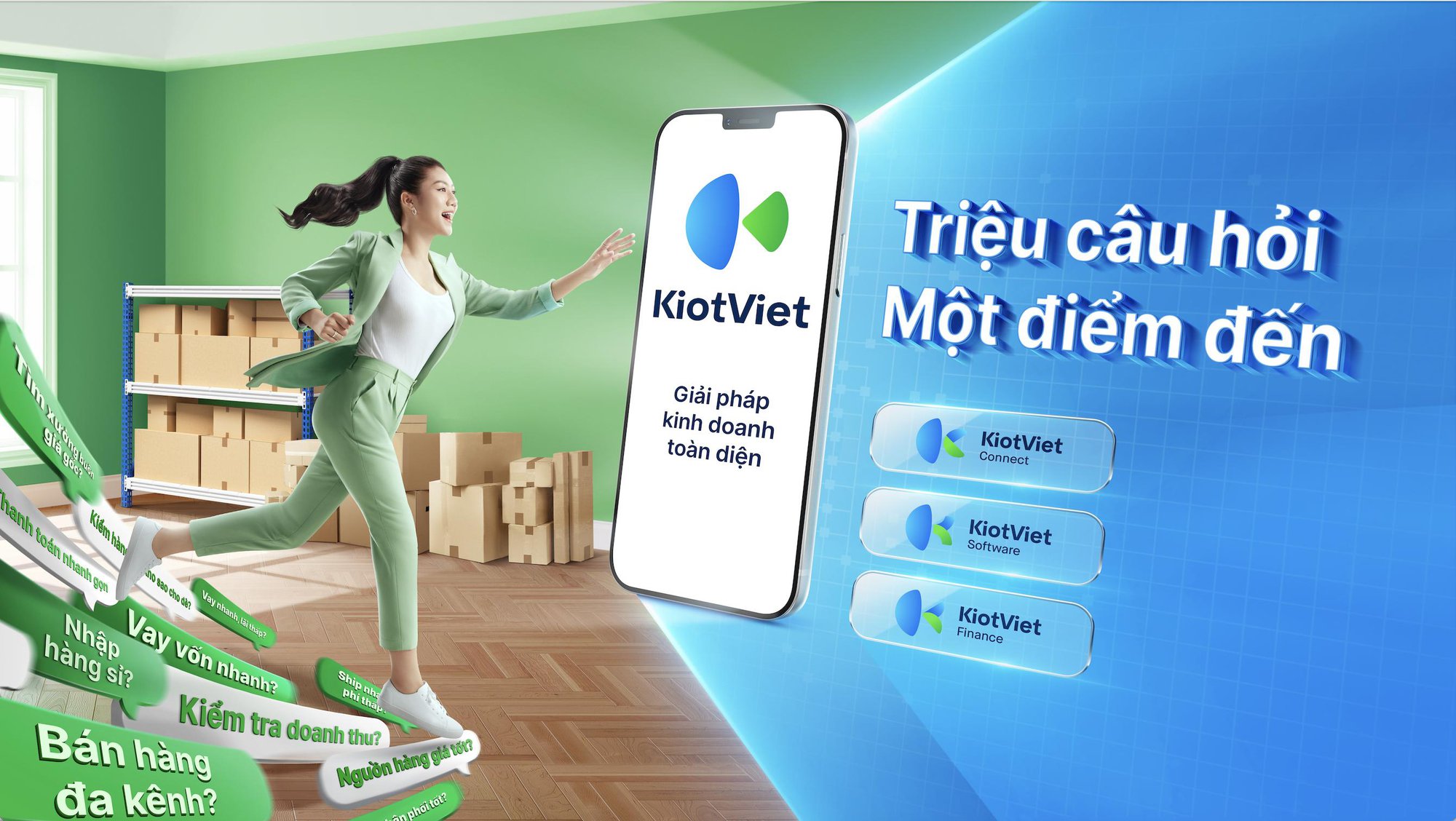 Giải pháp kinh doanh toàn diện cho tiểu thương Việt từ KiotViet