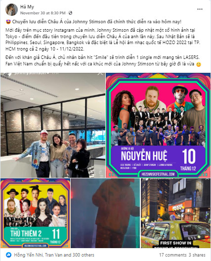 Qu&aacute; h&agrave;o hứng sang Việt Nam ra mắt single mới, Johnny Stimson c&ocirc;ng bố... nhầm ng&agrave;y diễn - Ảnh 2.