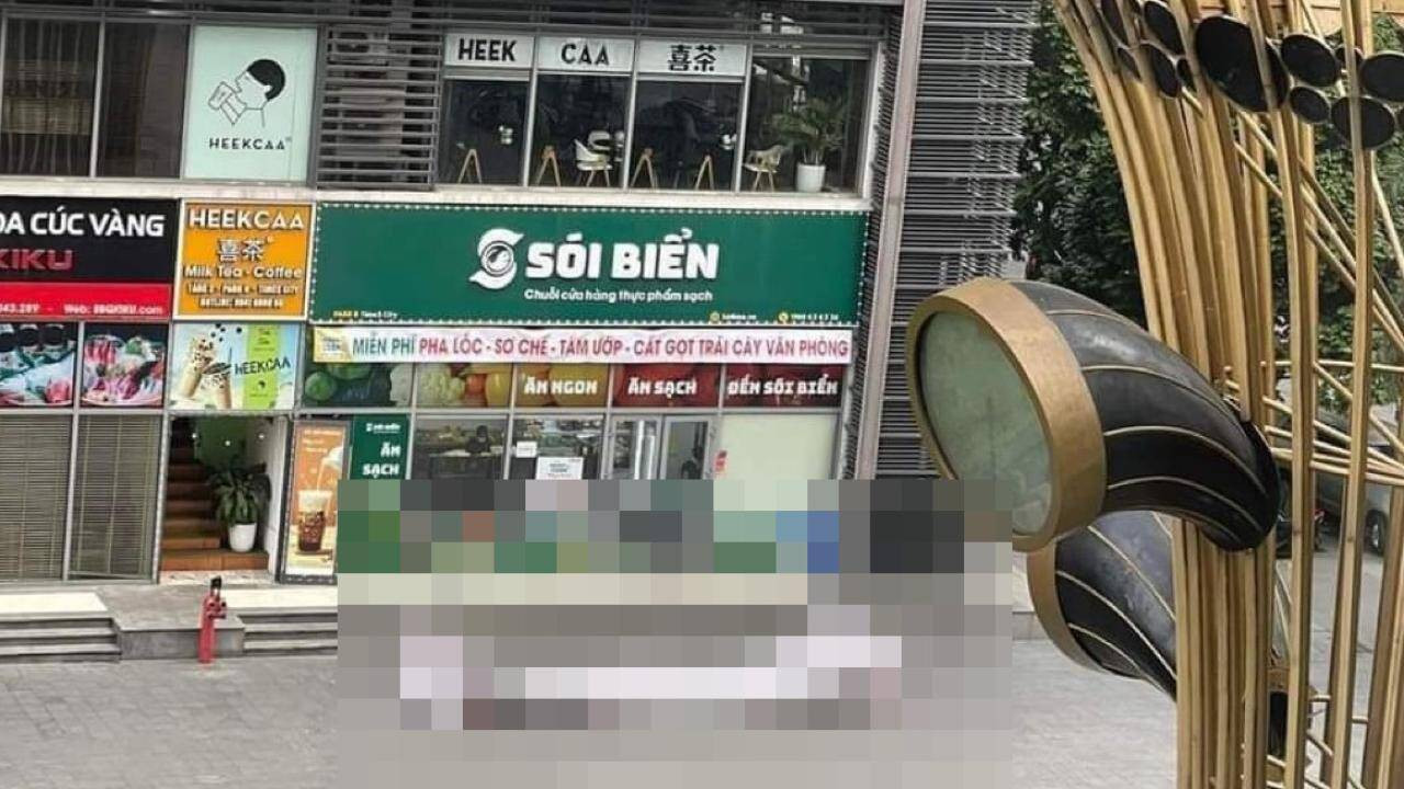 Nam sinh rơi từ tầng cao chung cư cao cấp xuống tử vong