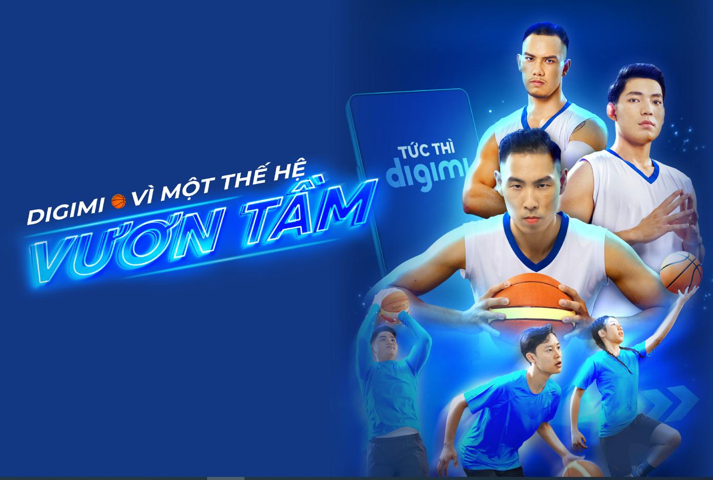 Sự kết hợp mới giữa Digimi và bóng rổ - Vì một thế hệ vươn tầm