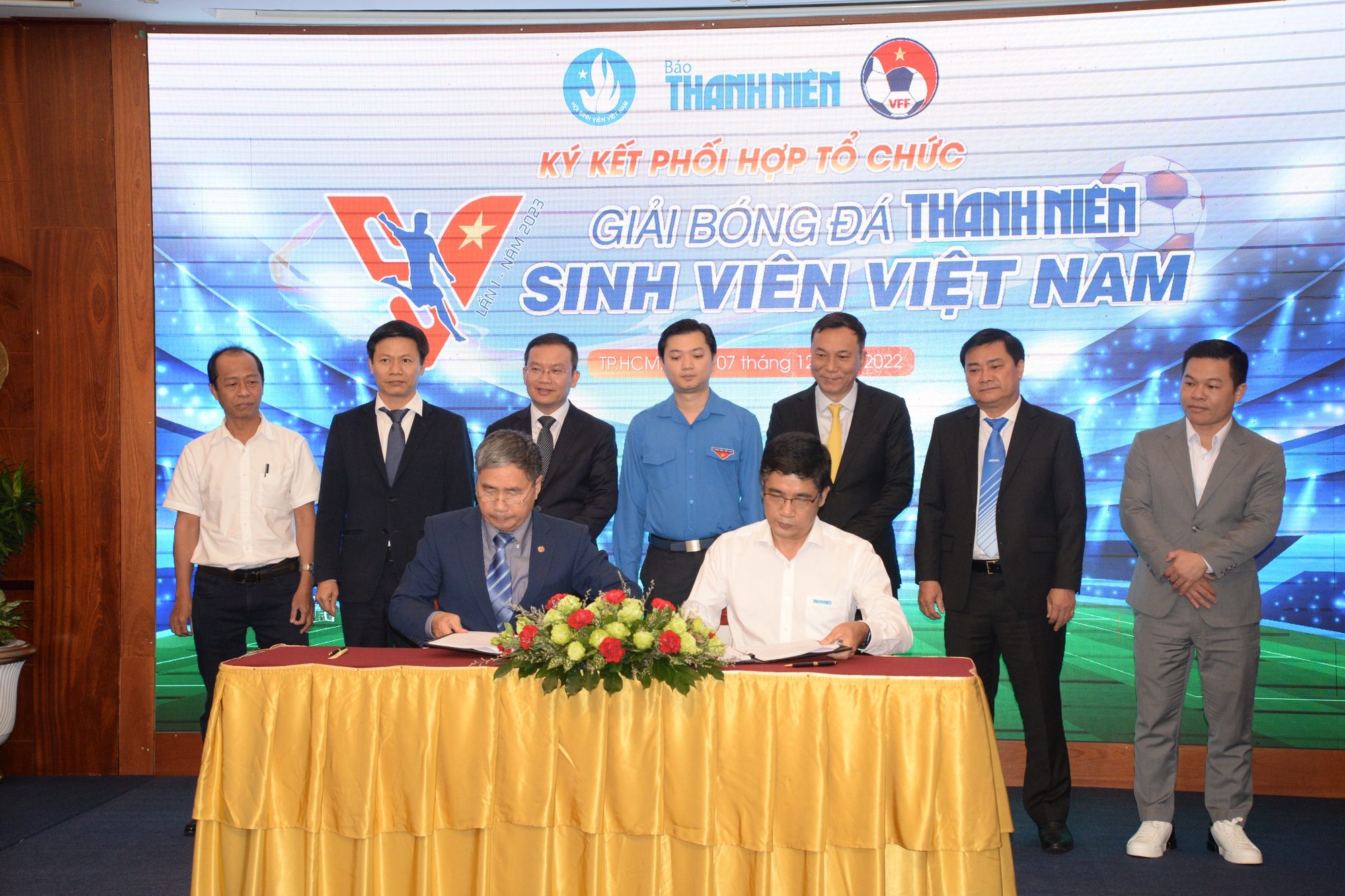 Công bố Giải bóng đá Thanh Niên Sinh viên Việt Nam