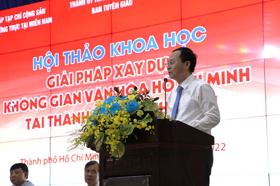 Sớm hình thành Không gian văn hóa Hồ Chí Minh