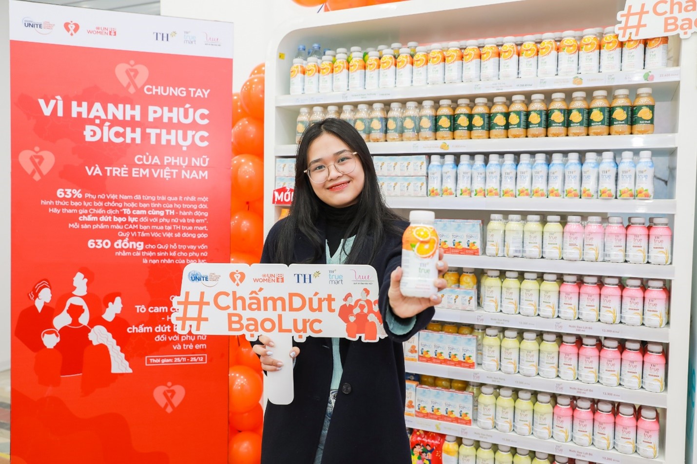 ​Chiến dịch “Tô cam” góp quỹ vì nạn nhân bạo lực giới