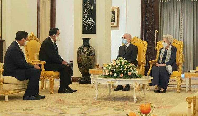 Con trai ông Hun Sen yết kiến quốc vương Campuchia với tư cách ứng cử viên thủ tướng
