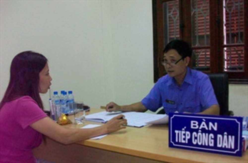 Nâng cao trách nhiệm người đứng đầu trong công tác tiếp công dân