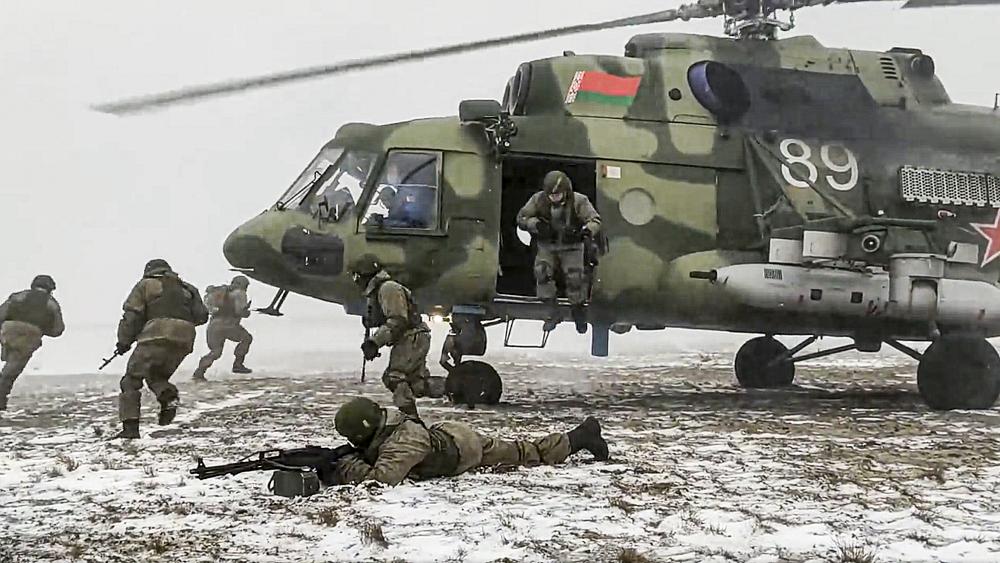 Nga bắt đầu tập trận quy mô lớn với Belarus