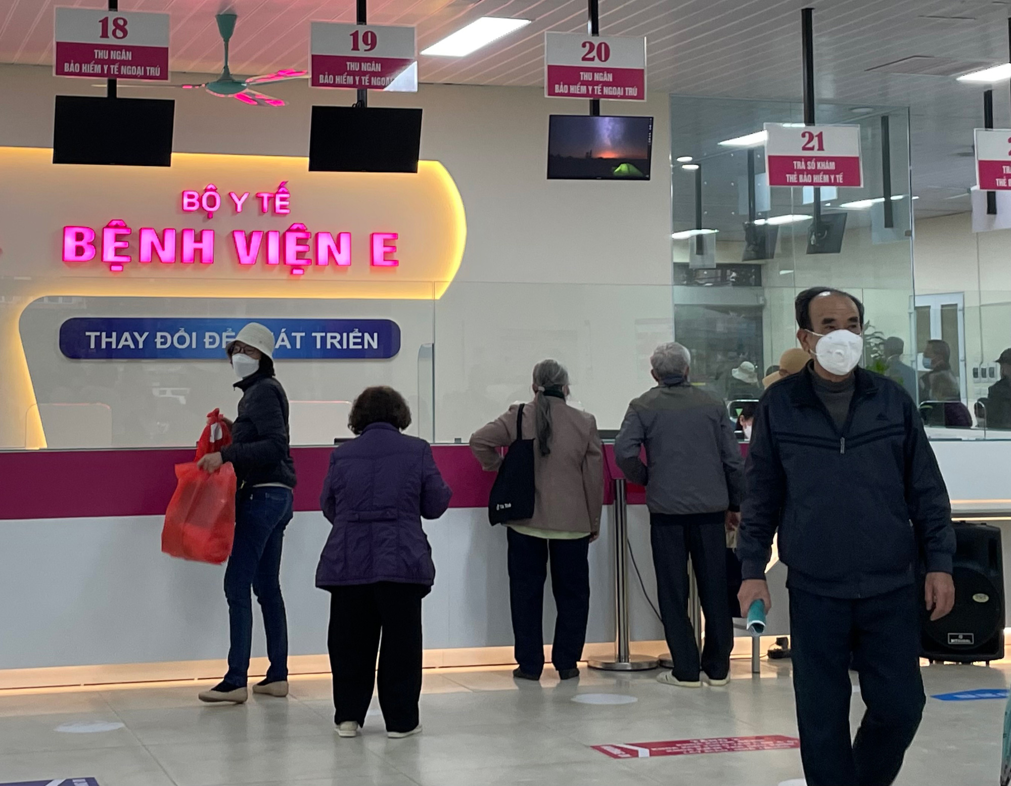 Nhập viện nhiều do giá rét