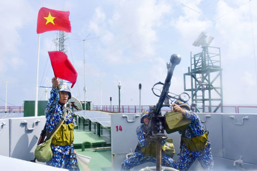 Canh biển trời cho Tổ quốc đón xuân